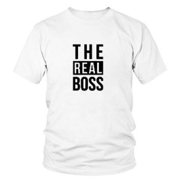 Men's Real BOSS's T-Shirt, perfect gift idea!