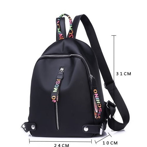 Women's Waterproof Nylon Colorful Backpack