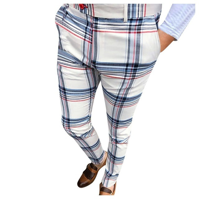 Men's Fashion Plaid Pants, Perfect Streetwear with classy and bold Look!