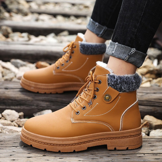 Men's warm snow boots, best choice for casual outwear