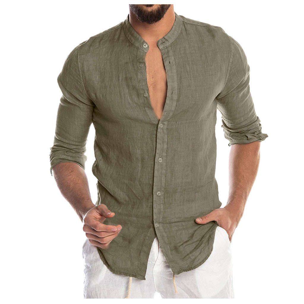 Men's Linen vacation shirt, good quality!