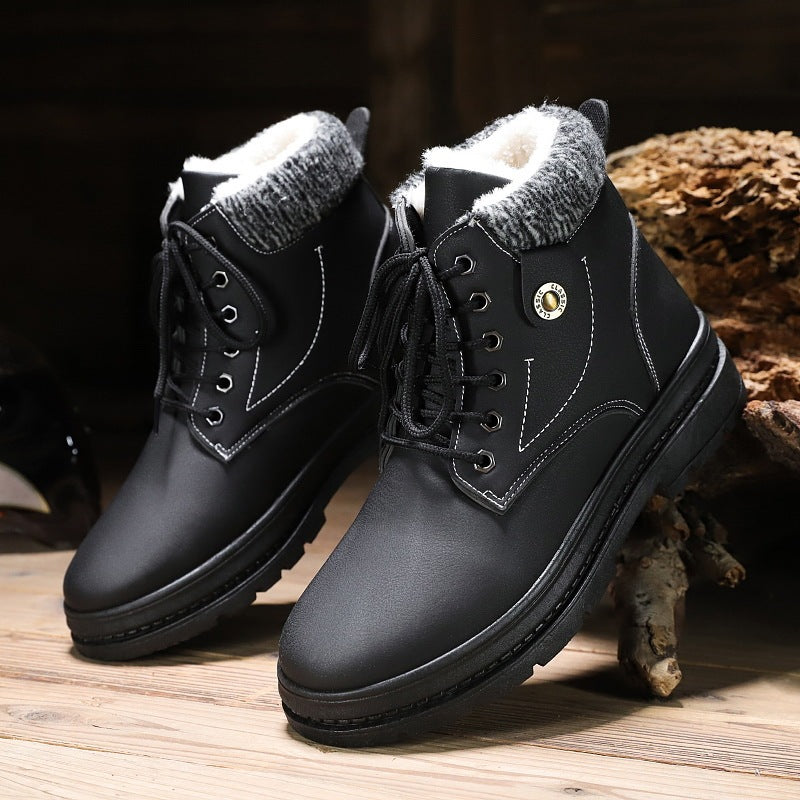 Men's warm snow boots, best choice for casual outwear