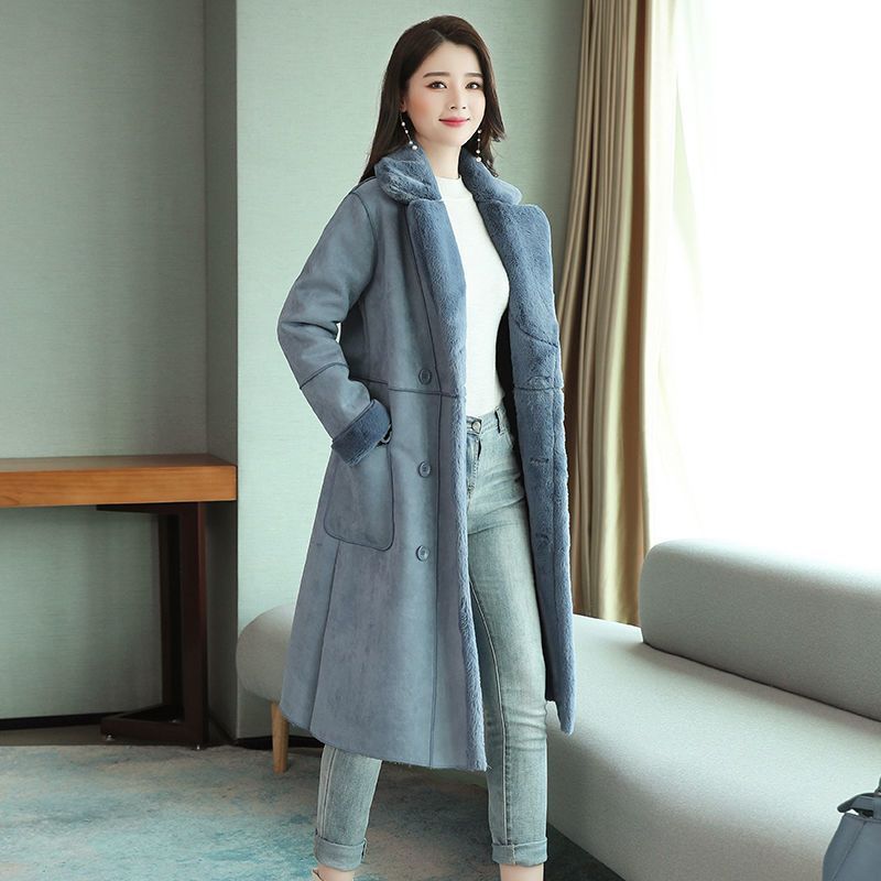 Women's Lamb wool coat, really comfortable and warm!