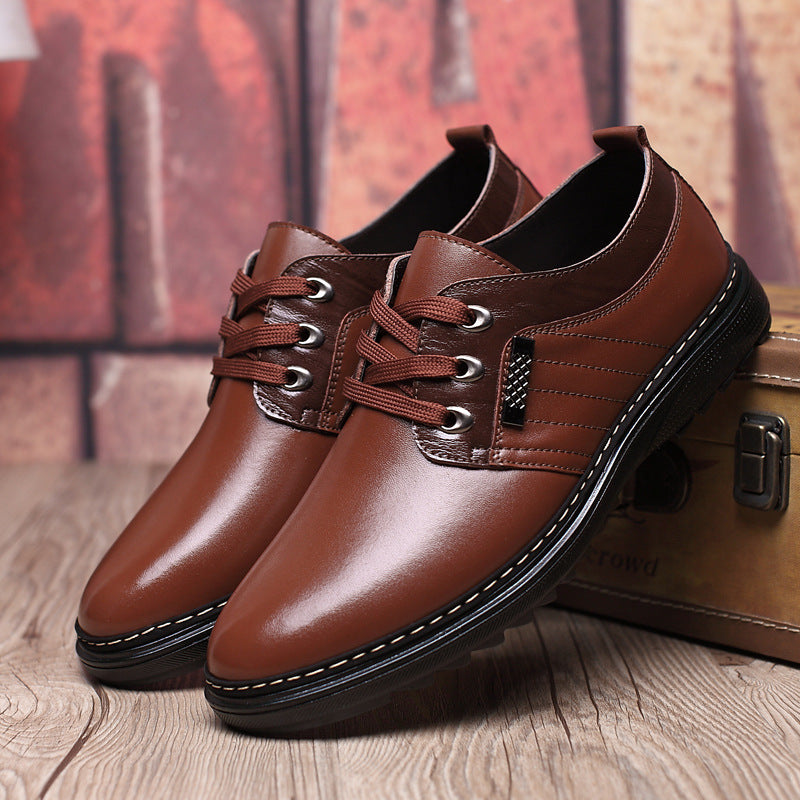 Men's business casual British Dad type shoes