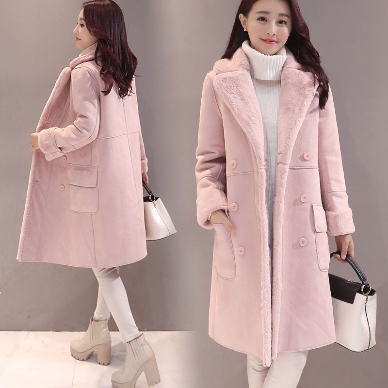 Women's Lamb wool coat, really comfortable and warm!