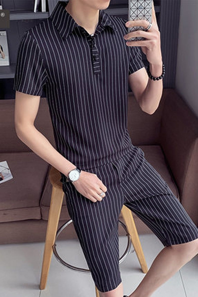 Men's Expensive look simple loungewear set, good quality!