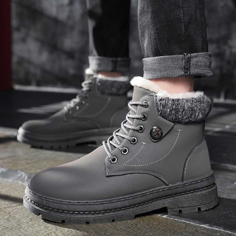 Men's warm snow boots, best choice for casual outwear