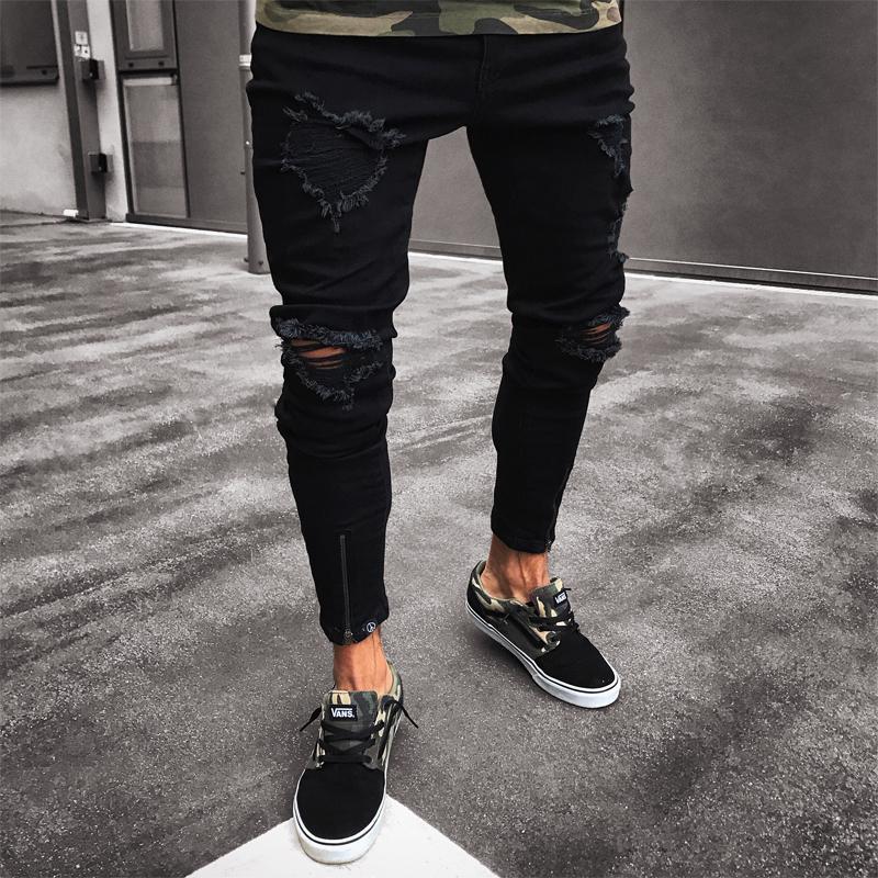 Men's Popular Streetwear - Ripped Jeans, always bold and cool!