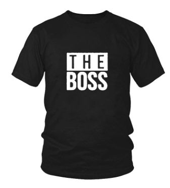 Men's Real BOSS's T-Shirt, perfect gift idea!