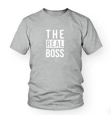 Men's Real BOSS's T-Shirt, perfect gift idea!