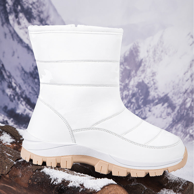 Women's Winter Snow Boots For Outdoor, Thickened High-top Plus Velvet, Keep Warm!