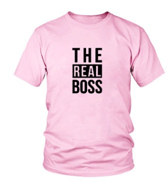 Men's Real BOSS's T-Shirt, perfect gift idea!