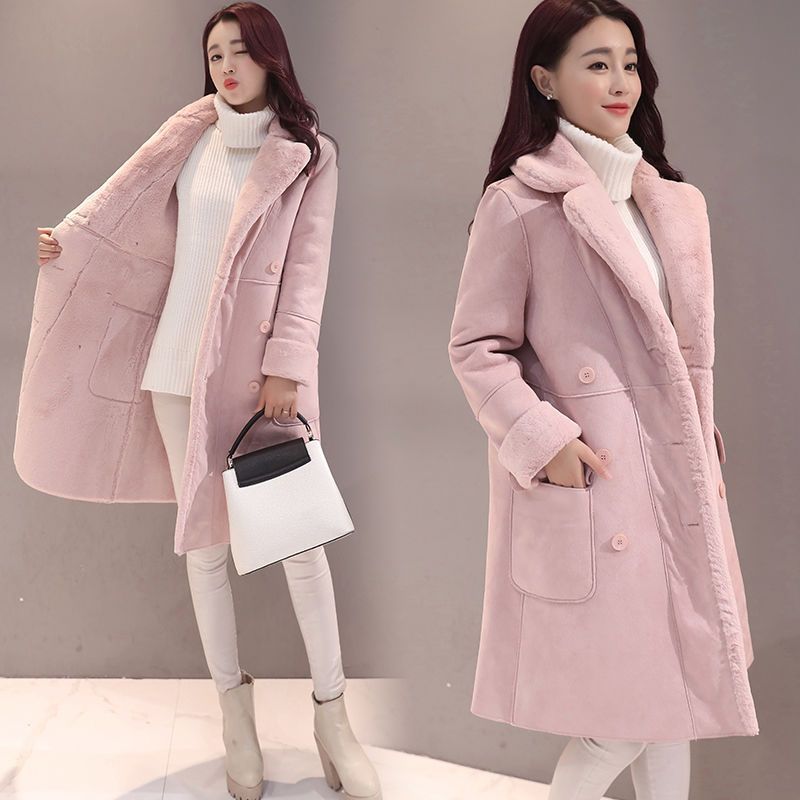 Women's Lamb wool coat, really comfortable and warm!