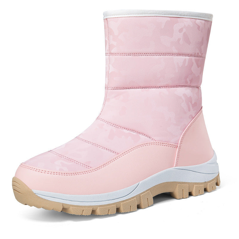 Women's Winter Snow Boots For Outdoor, Thickened High-top Plus Velvet, Keep Warm!