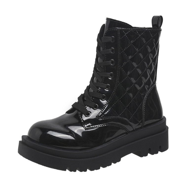 Women's expensive look, hight top boots.