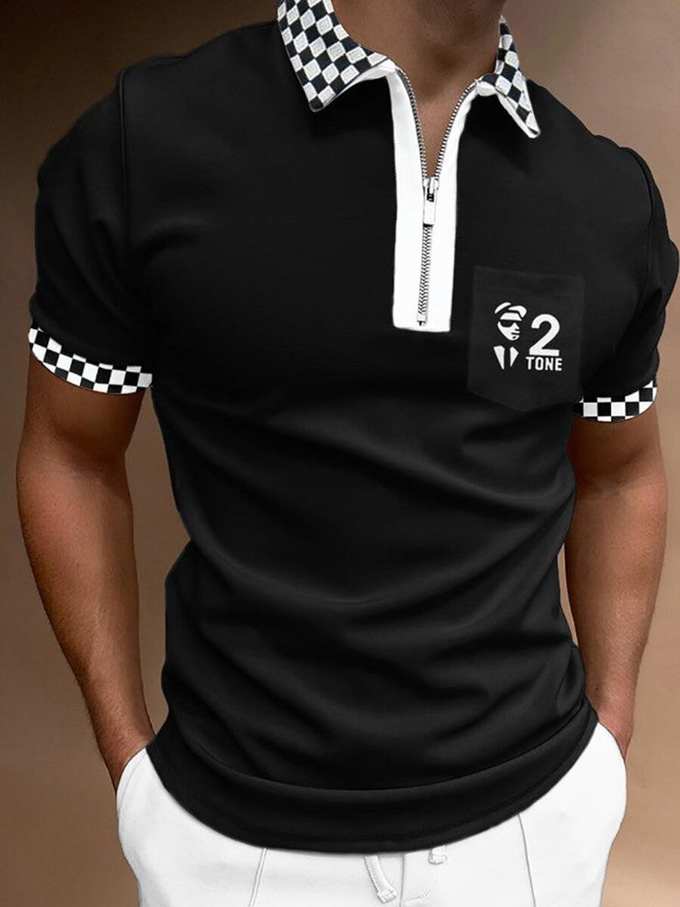 Men's short sleeved Polo shirt, good looking