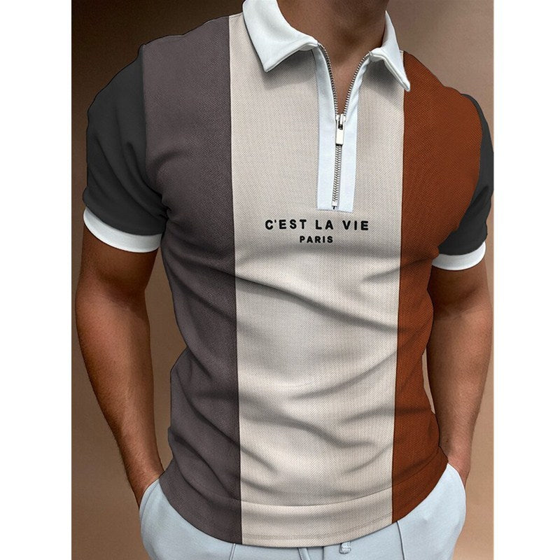 Men's short sleeved Polo shirt, good looking