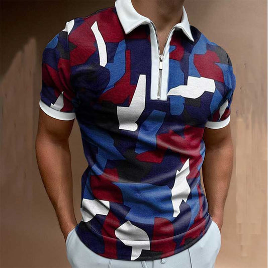 Men's Polo Shirt, Solid color, Short-Sleeved, perfect piece of summer clothing